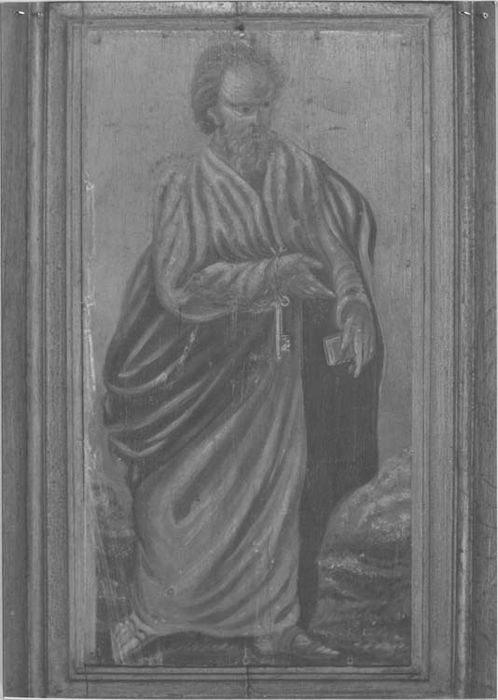 panneau peint provenant de la chaire : Saint Pierre - © Ministère de la Culture (France), Médiathèque du patrimoine et de la photographie, Tous droits réservés