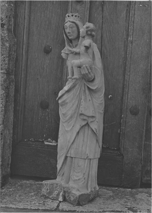 statue : Vierge à l'Enfant - © Ministère de la Culture (France), Médiathèque du patrimoine et de la photographie, Tous droits réservés
