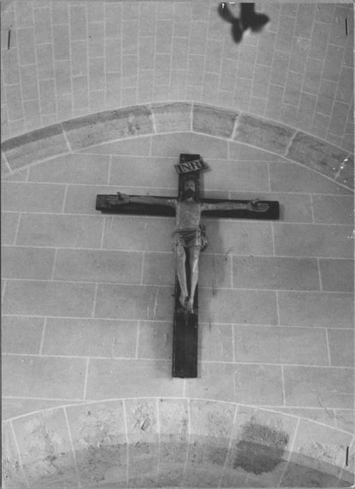 croix de chaire : Christ en croix - © Ministère de la Culture (France), Médiathèque du patrimoine et de la photographie, Tous droits réservés
