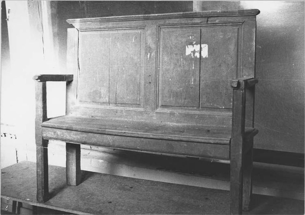 banc à 2 places