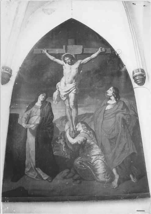 Tableau : Christ en croix