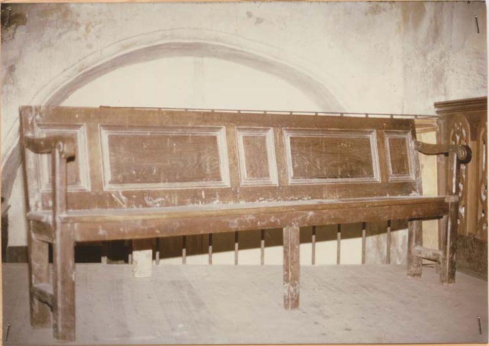 banc de choeur - © Ministère de la Culture (France), Médiathèque du patrimoine et de la photographie, Tous droits réservés