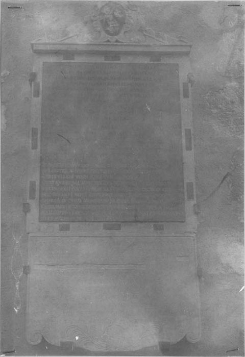 épitaphe de Jacques de La Roche Maillet - © Ministère de la Culture (France), Médiathèque du patrimoine et de la photographie, Tous droits réservés