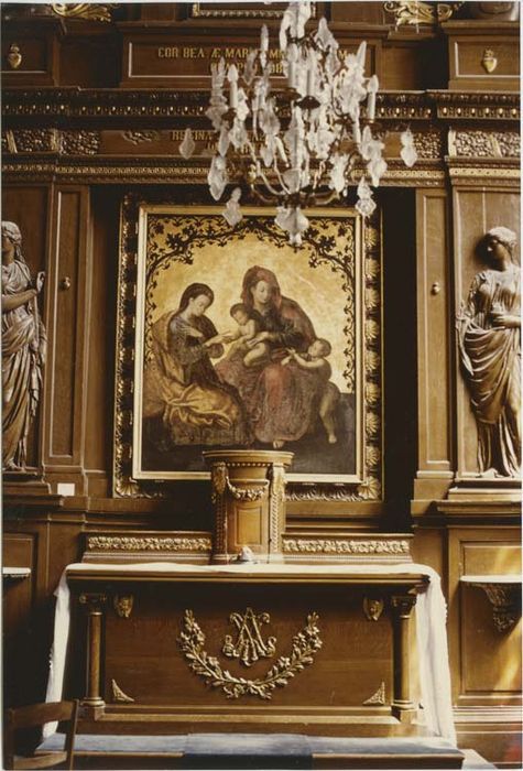 autel ; retable ; tabernacle du transept