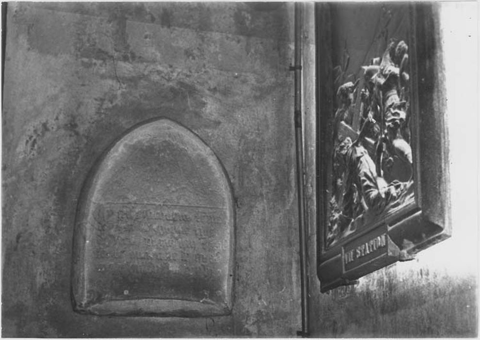 inscription funéraire de Jacquette Le Moyne