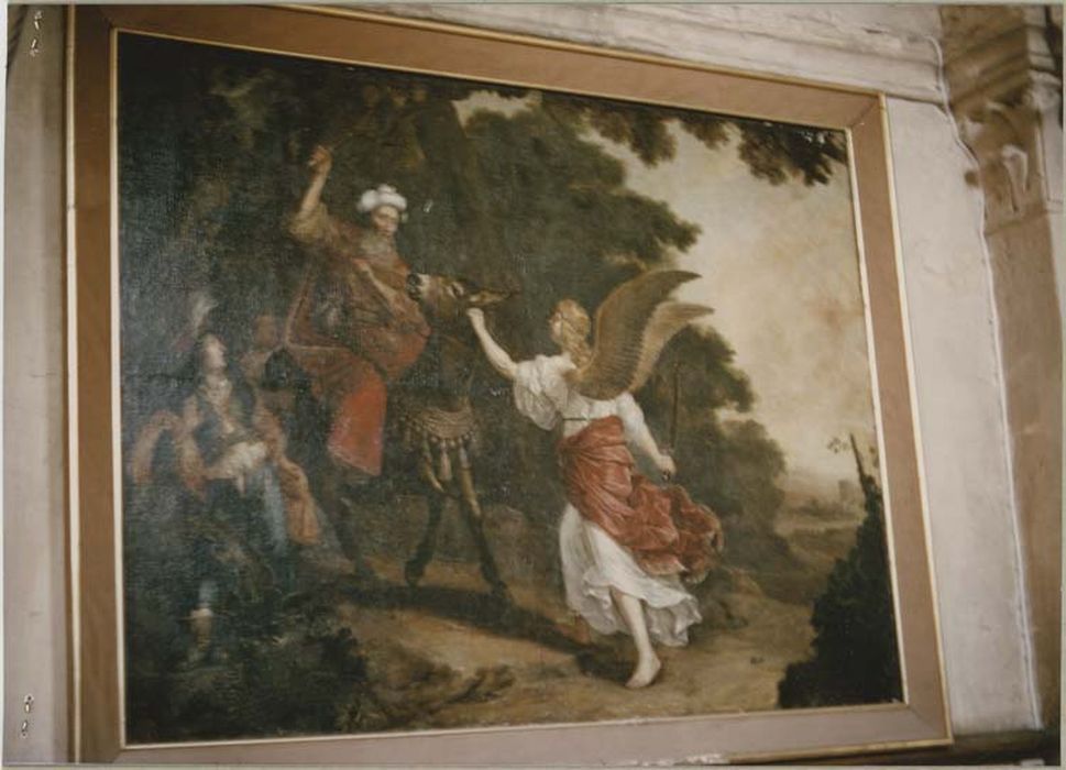 tableau : L'ânesse de Balaam