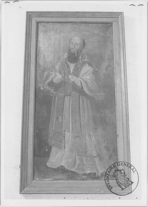 tableau : Saint Saturnin en prière