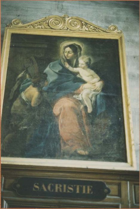 tableau et son cadre : Vierge à l'Enfant avec saint Jean-Baptiste - © Ministère de la Culture (France), Médiathèque du patrimoine et de la photographie, Tous droits réservés
