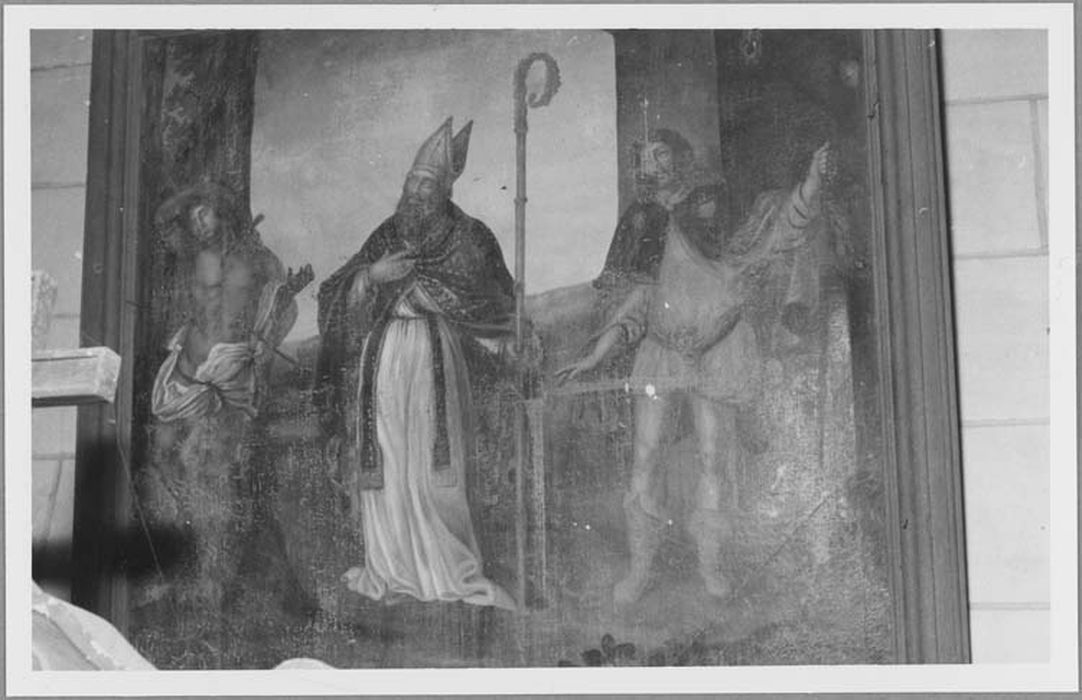 tableau : Saint Martin entre saint Sébastien et saint Roch - © Ministère de la Culture (France), Médiathèque du patrimoine et de la photographie, Tous droits réservés