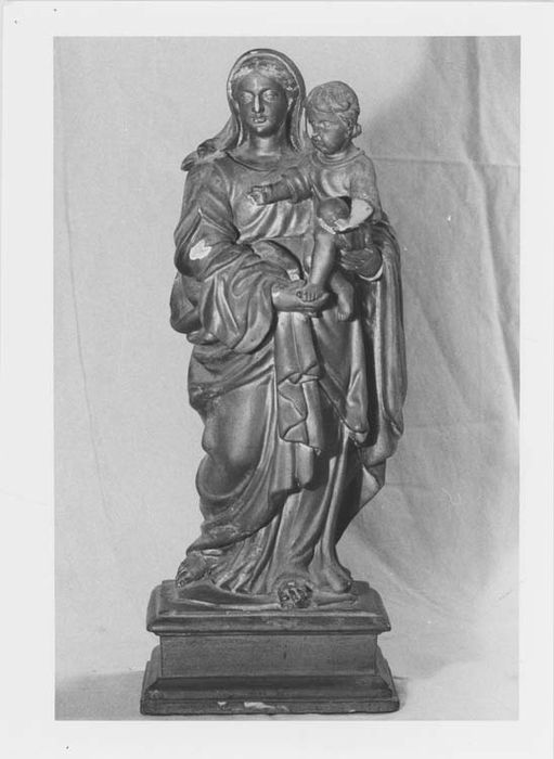 Statuette : Vierge à l'Enfant