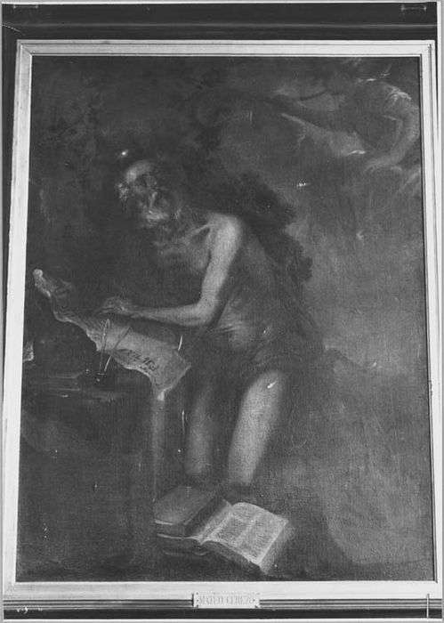 tableau : Saint Jérôme - © Ministère de la Culture (France), Médiathèque du patrimoine et de la photographie, Tous droits réservés