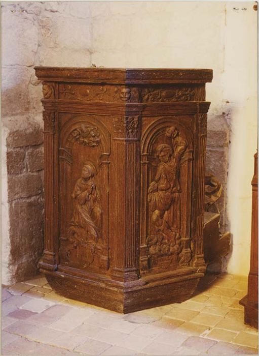 baquet de chaire à prêcher