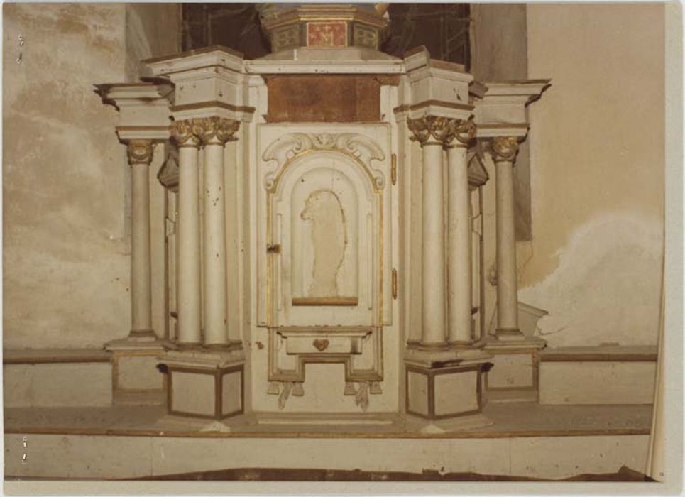 Tabernacle de l'autel de la Vierge