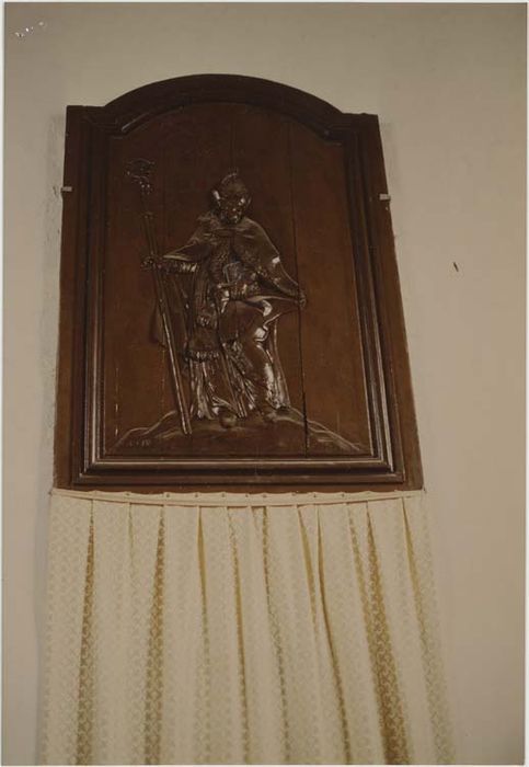 Panneau de chaire à prêcher