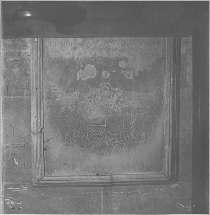 dalle funéraire d'Antoine de Vendeuil