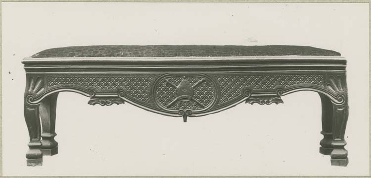 banquette - © Ministère de la Culture (France), Médiathèque du patrimoine et de la photographie, diffusion GrandPalaisRmn Photo