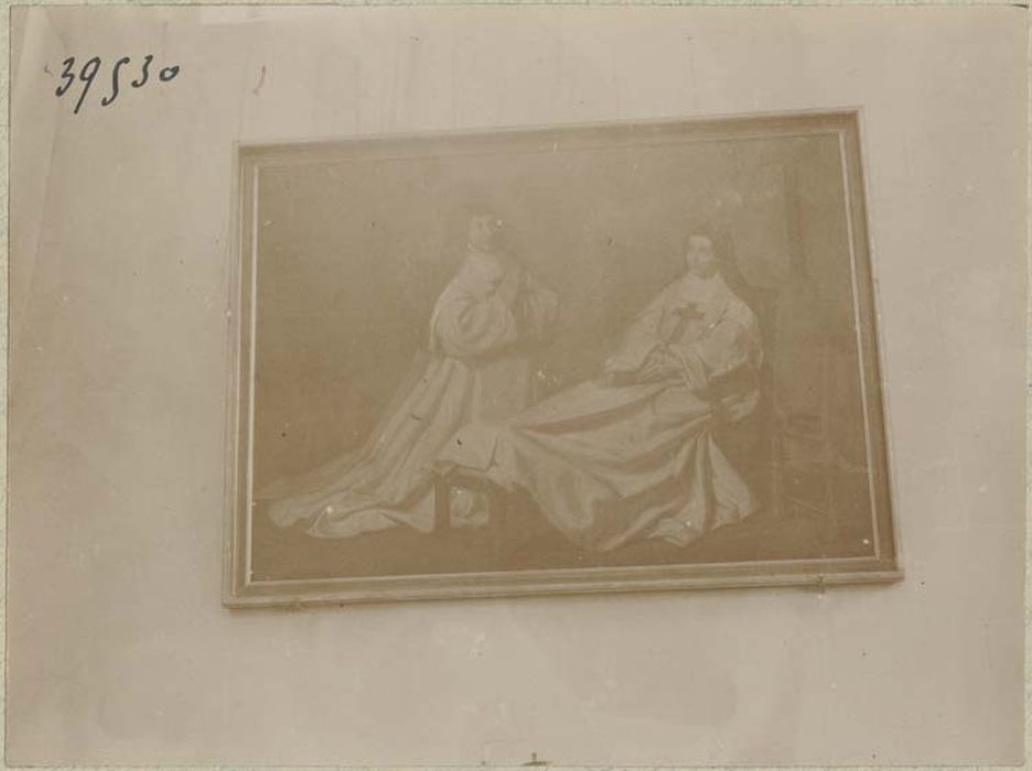 tableau : la Guérison de soeur Catherine de sainte Suzanne