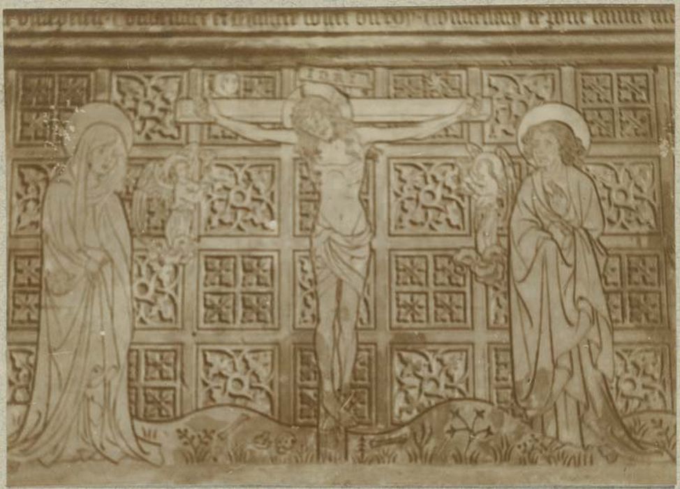 retable donné par Gilles Malet, seigneur de Soisy, garde des livres du roi Charles V, et Nicole de Chambly, sa femme - © Ministère de la Culture (France), Médiathèque du patrimoine et de la photographie, diffusion GrandPalaisRmn Photo