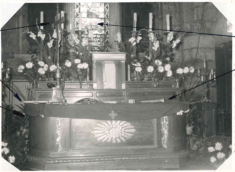maître-autel, tabernacle