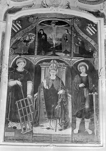 Retable de l'autel Saint-Claude, tableau