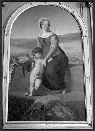 Tableau : Vierge à l'Enfant dite Vierge des moissons