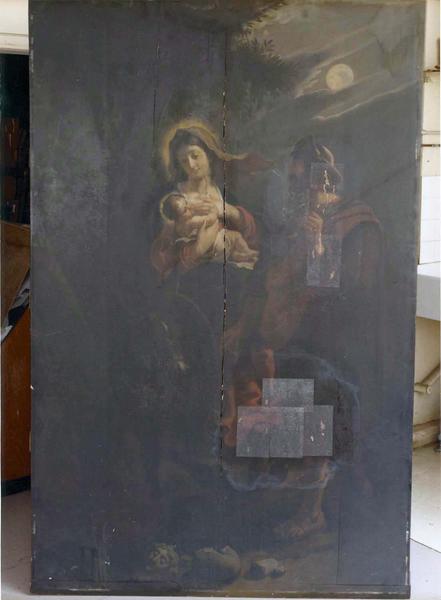 tableau : Fuite en Egypte (la) - © Ministère de la Culture (France), Médiathèque du patrimoine et de la photographie (objets mobiliers), tous droits réservés
