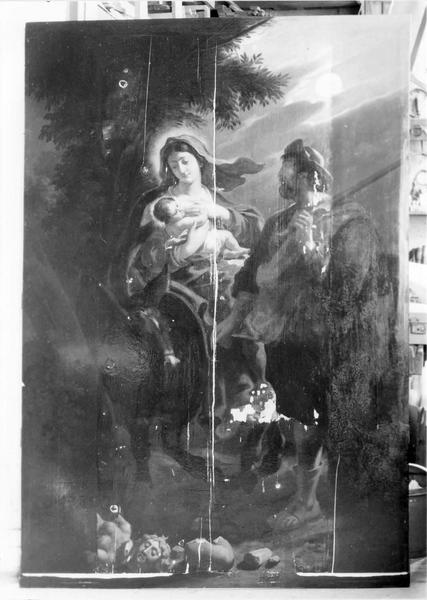 tableau : Fuite en Egypte (la) - © Ministère de la Culture (France), Médiathèque du patrimoine et de la photographie (objets mobiliers), tous droits réservés