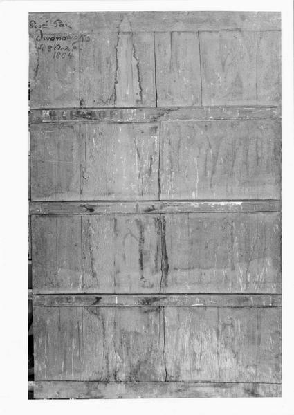 tableau : Fuite en Egypte (la), revers - © Ministère de la Culture (France), Médiathèque du patrimoine et de la photographie (objets mobiliers), tous droits réservés
