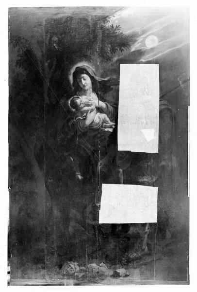 tableau : Fuite en Egypte (la) - © Ministère de la Culture (France), Médiathèque du patrimoine et de la photographie (objets mobiliers), tous droits réservés
