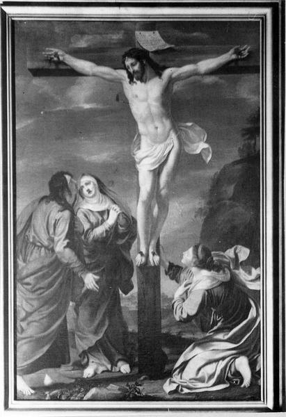 tableau : Crucifixion (la) - © Ministère de la Culture (France), Médiathèque du patrimoine et de la photographie (objets mobiliers), tous droits réservés