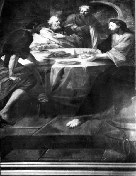 tableau : Pélerins d'Emmaüs (les) - © Ministère de la Culture (France), Médiathèque du patrimoine et de la photographie (objets mobiliers), tous droits réservés