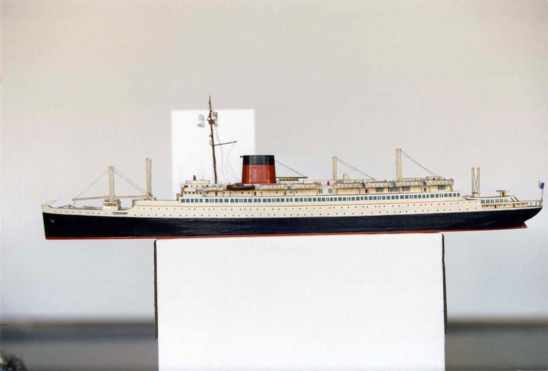 maquette de bateau : La Fayette