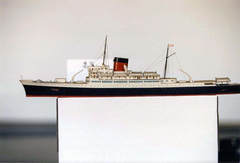 maquette de bateau : Ville d'Alger