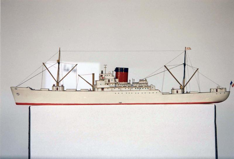 maquette de bateau : Fort Richelieu