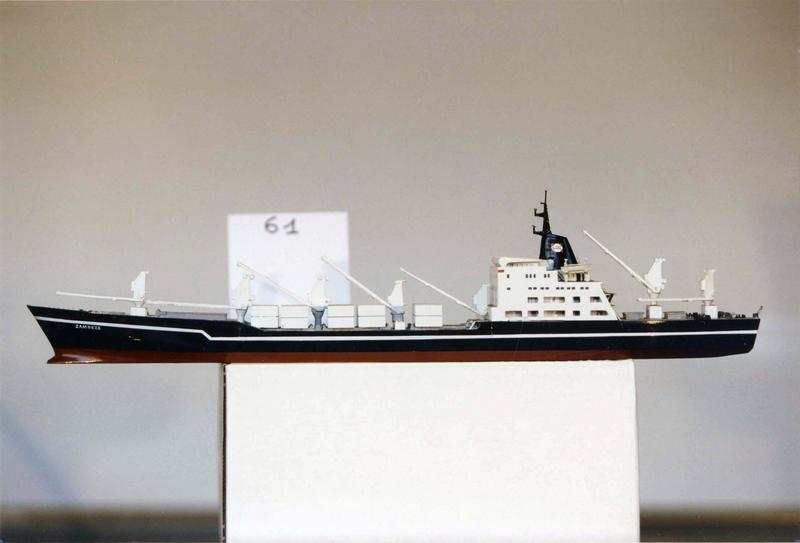 maquette de bateau : Zambeze