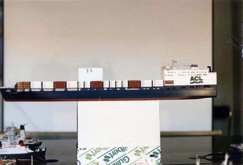 maquette de bateau : Atlantic Cartier