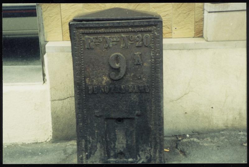 borne routière