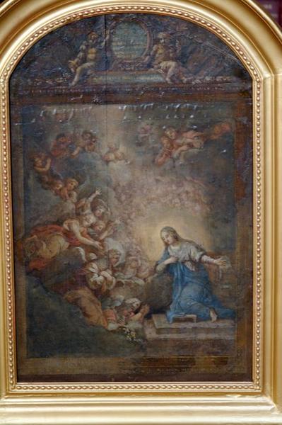 tableau : L'Annonciation ou la Salutation angélique - © Ministère de la Culture (France), Médiathèque du patrimoine et de la photographie (objets mobiliers), tous droits réservés