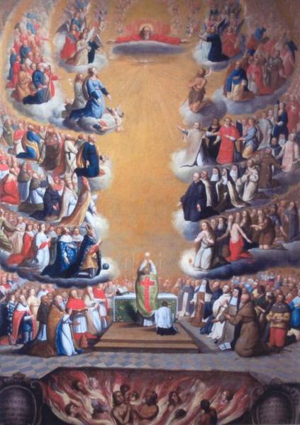 tableau : Le Sacrifice de la Messe - © Ministère de la Culture (France), Médiathèque du patrimoine et de la photographie (objets mobiliers), tous droits réservés