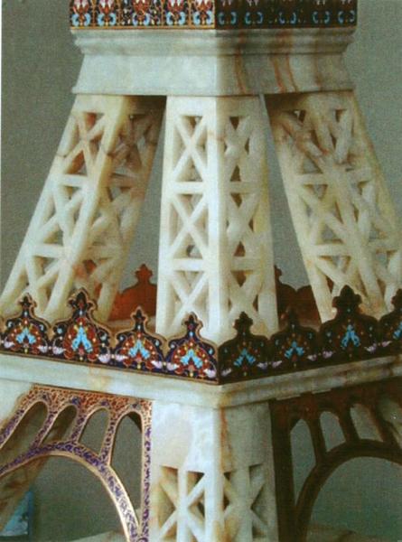 maquette : Tour Eiffel : détail