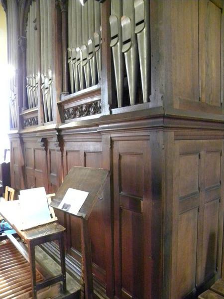 orgue de tribune : détail