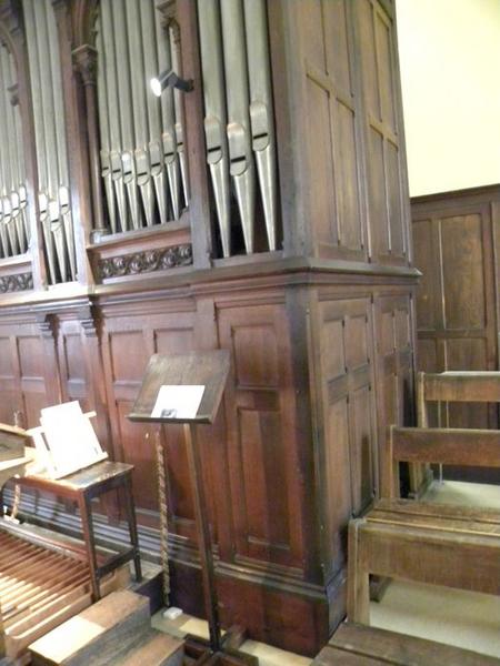 orgue de tribune : détail