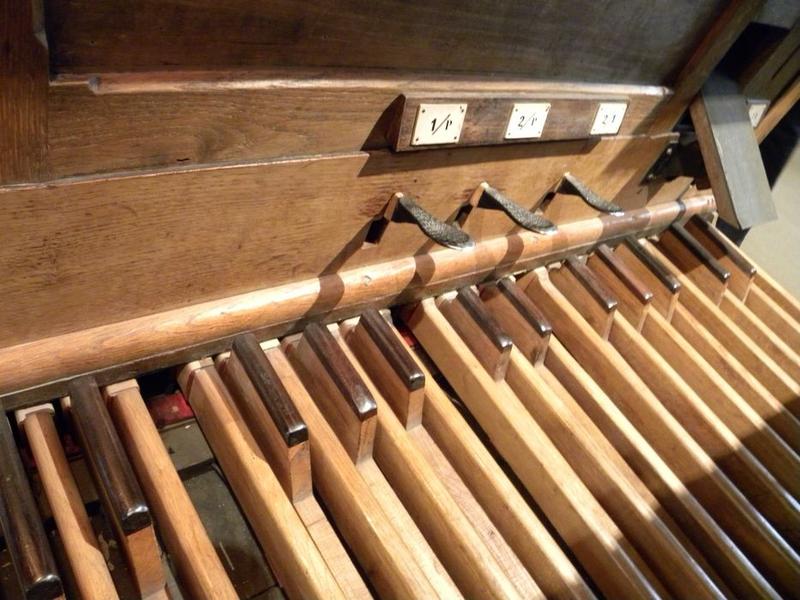 orgue de tribune : détail