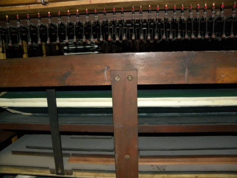 orgue de tribune : détail