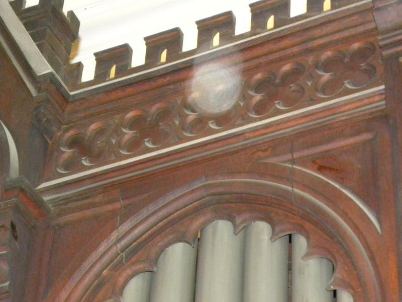 orgue de tribune : détail