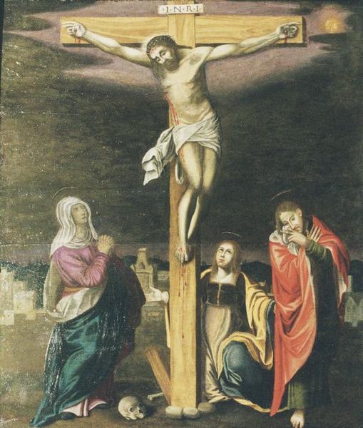 tableau : Crucifixion - © Ministère de la Culture (France), Médiathèque du patrimoine et de la photographie (objets mobiliers), tous droits réservés