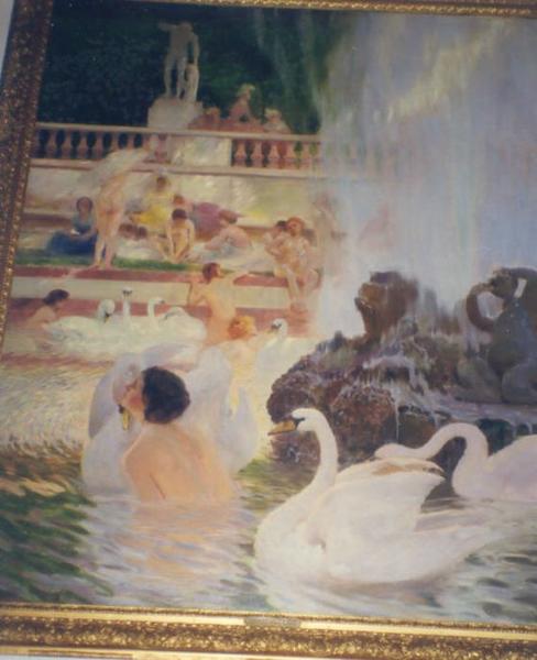 tableau : Les Cygnes, l'Été