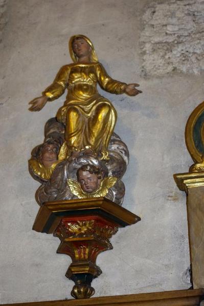 autel dit de saint Mammès : statue de la Vierge