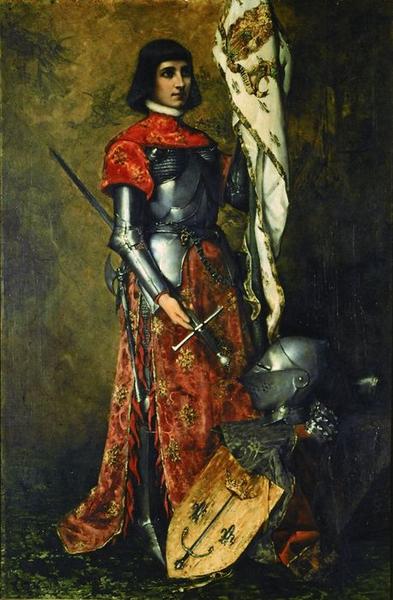 tableau : sainte Jeanne d'Arc