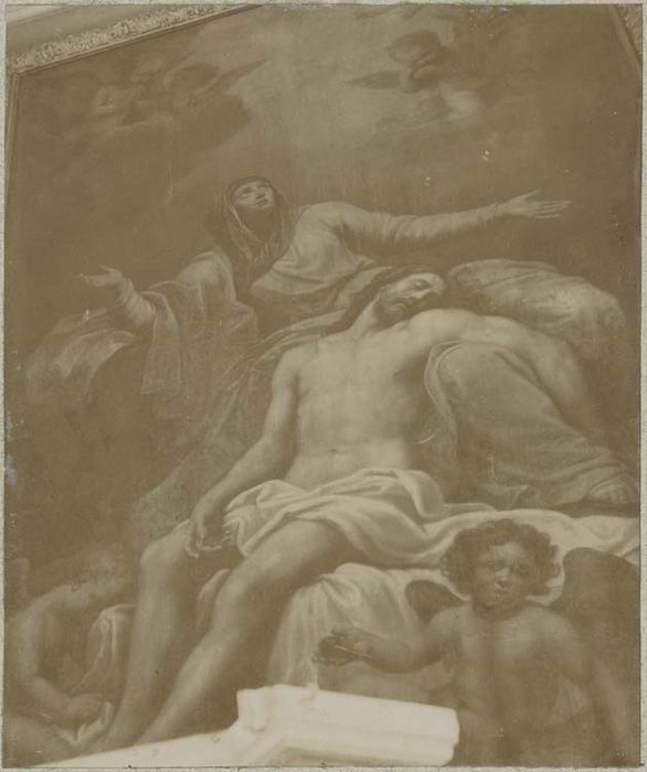 tableau : Pieta ou Vierge de Pitié